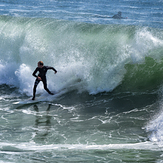 The Slot at Santa Cruz, Steamer Lane-The Slot