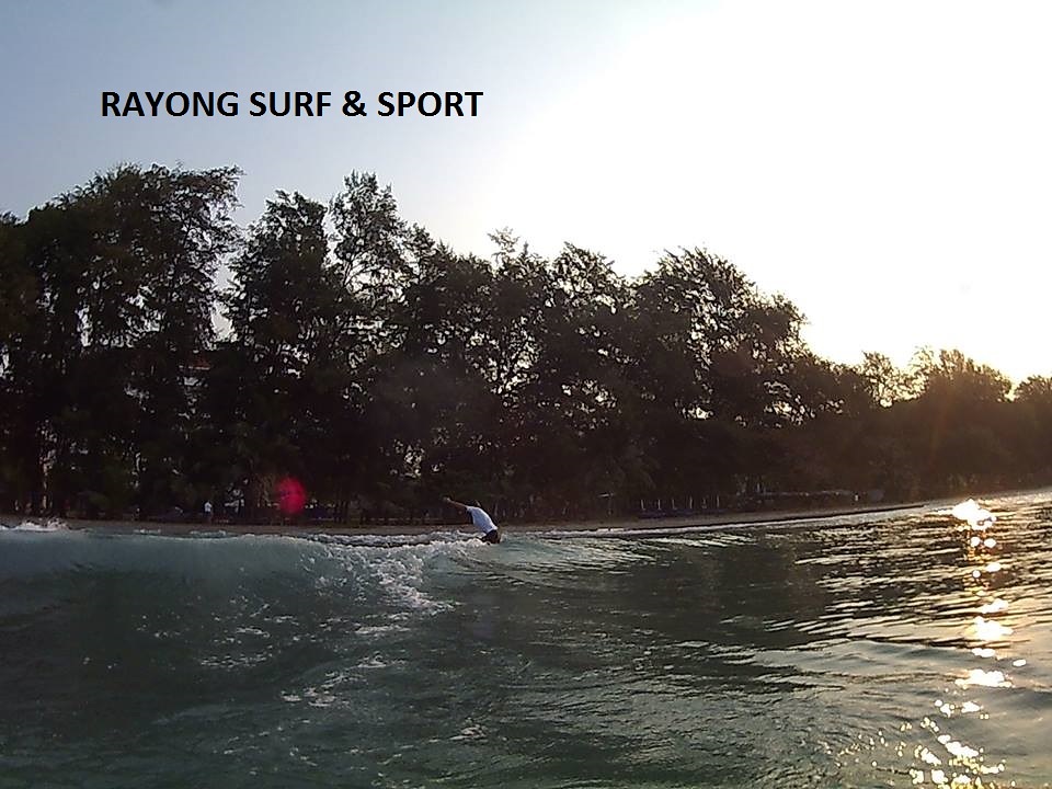 Nam Pung surfing Rayong, Rayong Mae Ramphung Beach