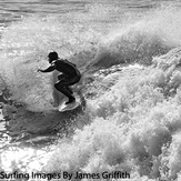 The Slot at Santa Cruz, Steamer Lane-The Slot