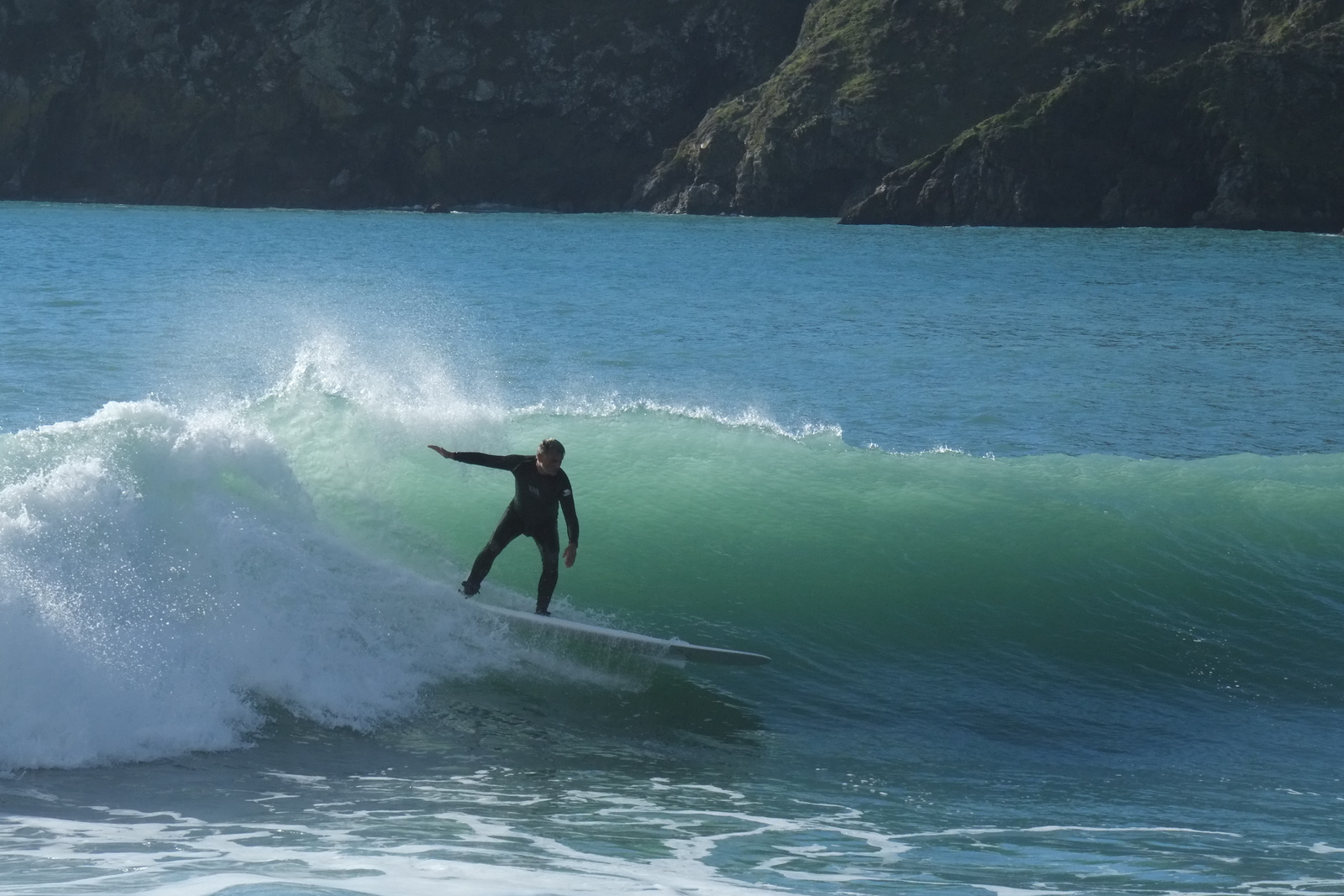Second of two good days in Nelson, Cable Bay