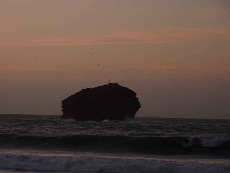 portreath sunset, Portreath Beach