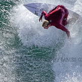 The Slot at Santa Cruz, Steamer Lane-The Slot