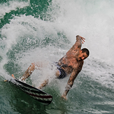 Surfing, Huntington Pier