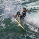 Surfing, Huntington Pier