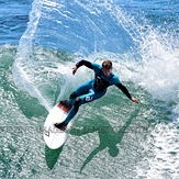 The Slot at Santa Cruz, Steamer Lane-The Slot