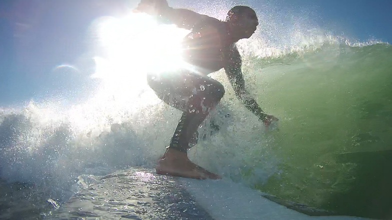 Levante veraniego, Puerto Marina