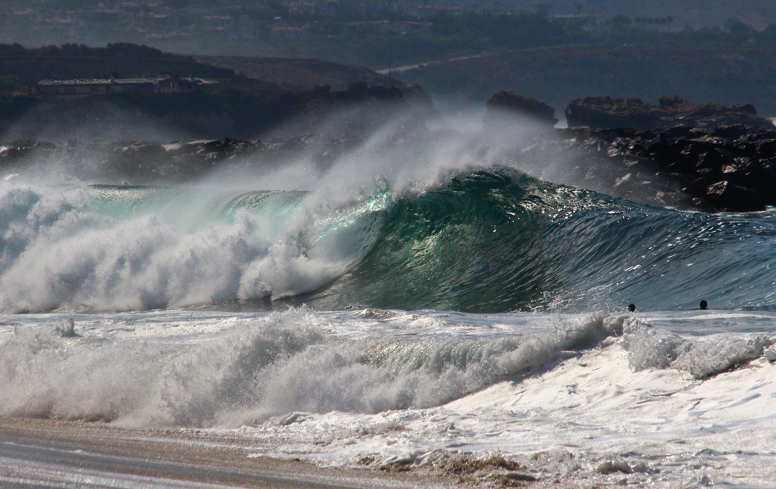 Summer Hurricane Eugene, The Wedge
