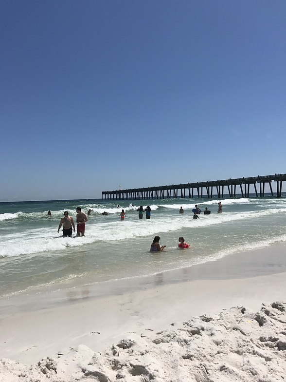 Pensacola beach surf break