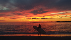 Sunset surf at the Cove, The Cove Cape May photo