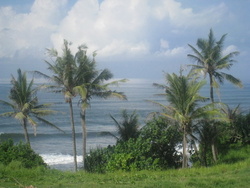 Balian break - view from Pondok Pisces photo
