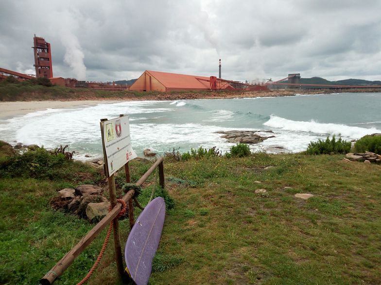 Playa de San Cibrao surf break