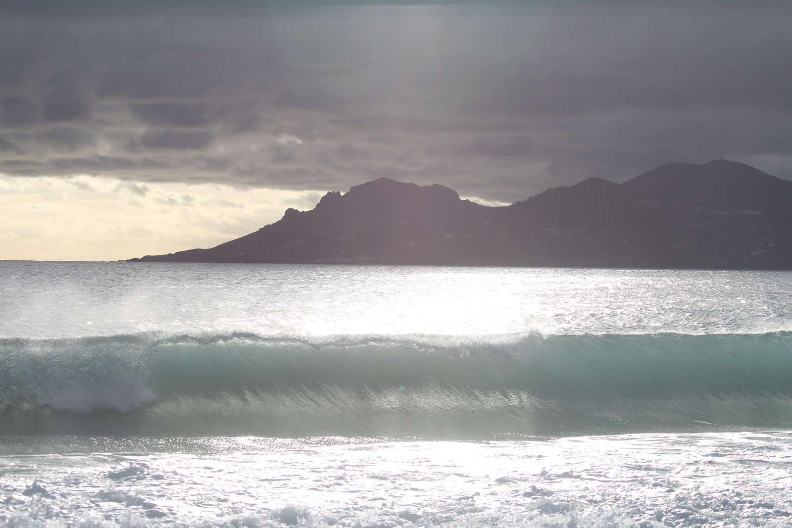 Clearing storm, Cannes