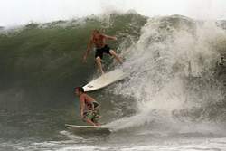 Collision imminent, Naval Jetties photo