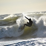 Surfing The Wave Hard, Garden City Pier