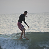 Long Board Tip Toe, Garden City Pier