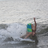 Inverted Wipeout, Garden City Pier