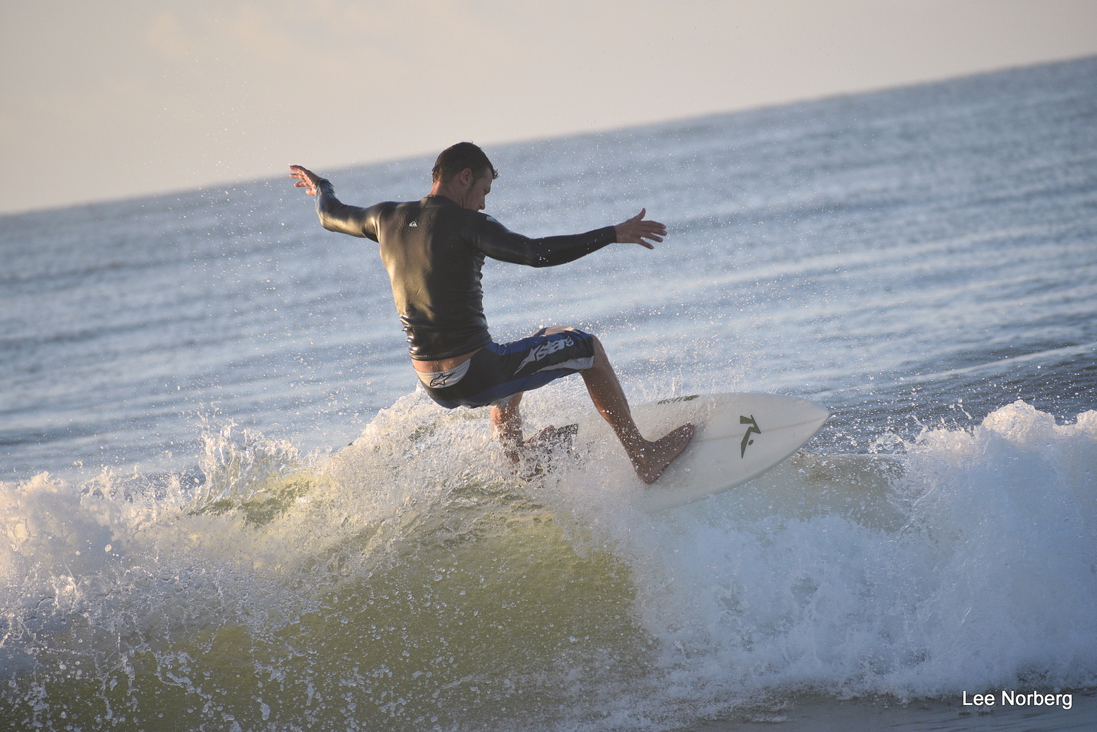 Morning Workout, Garden City Pier