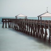 Pier, one day after Hurricane Irma 2017, Juno Pier