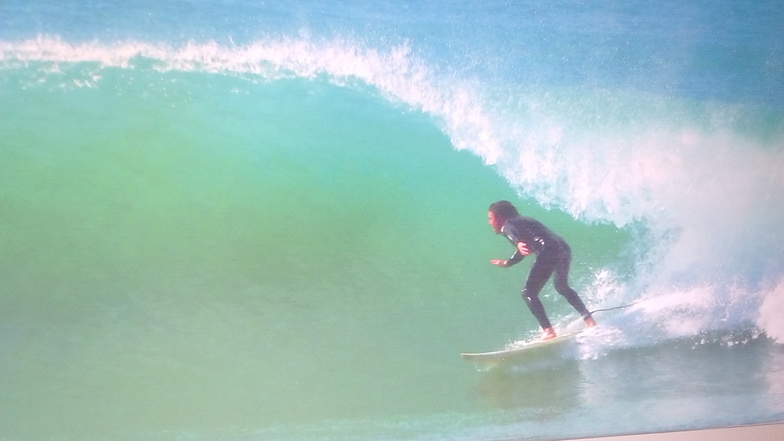 Pakiri beach surf break