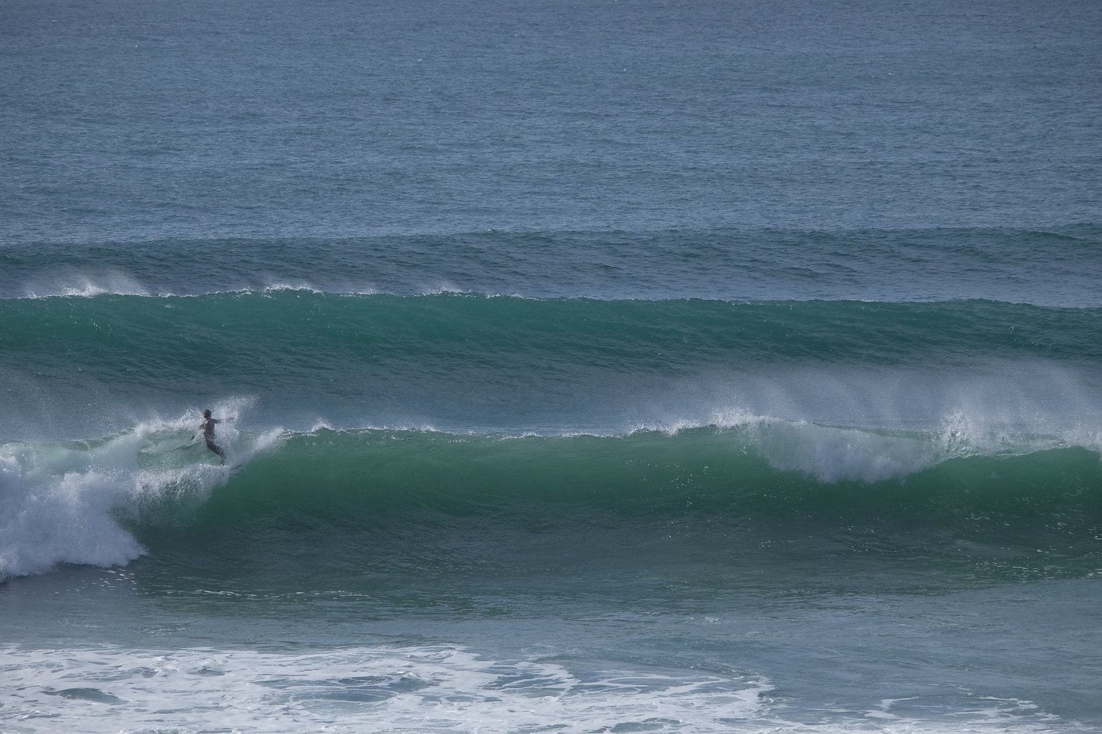 Sizeable but fun at high tide Palue, La Palue