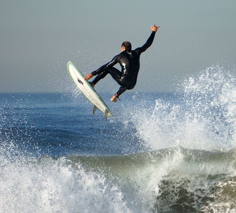 Nice wave!, El Porto Beach