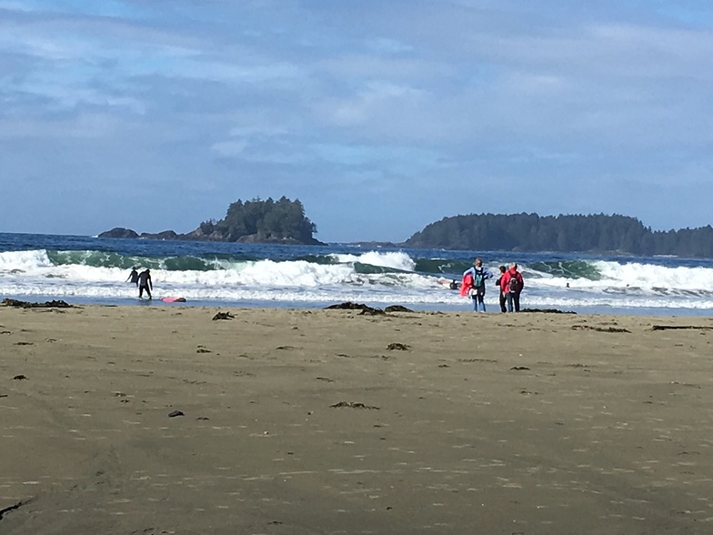 Sunny thanksgiving days, on the beach, Tofino (North Chestermans Beach)