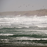 Swell from Storm Ophelia, Freshwater West