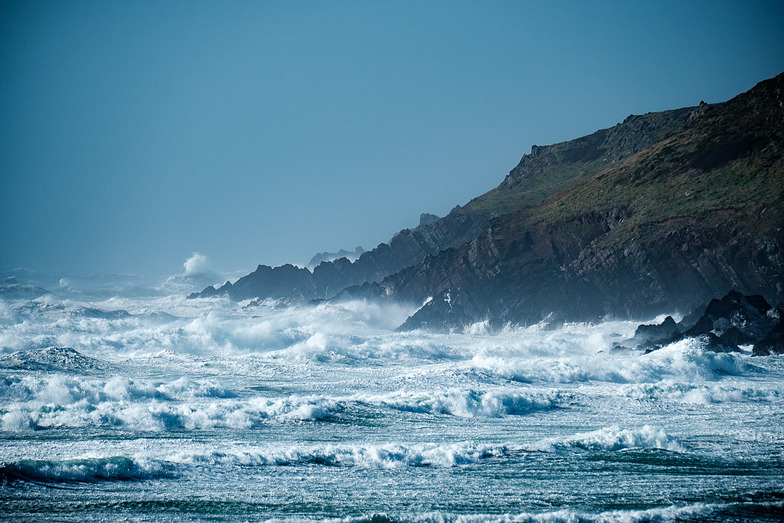 Storm Swell at Freshwater West