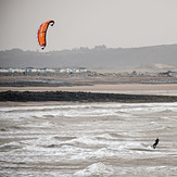 Coney Beach Kitesurfer