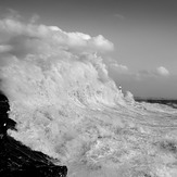 Giant Waves in Porthcawl, Coney Beach