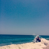 Skimboarding on Vilano, Vilano Beach