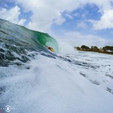 Chinch tube, El Chinchorro (Red Beach)