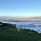 Steamy sunrise in Ogmore, Ogmore-by-Sea