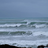 Strong Offshore Wind at Boat Harbour