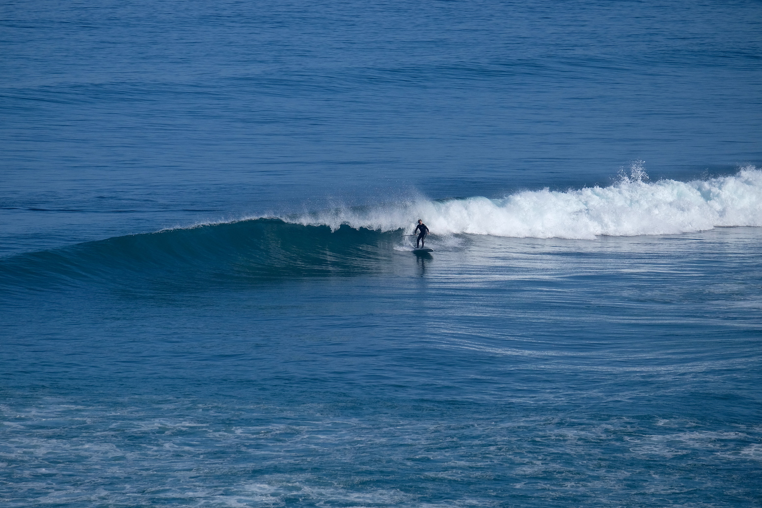 Alan surfs Glassy waves near Anatori, Anatori River