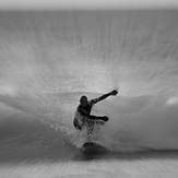 "Pounding the Wave", Garden City Pier