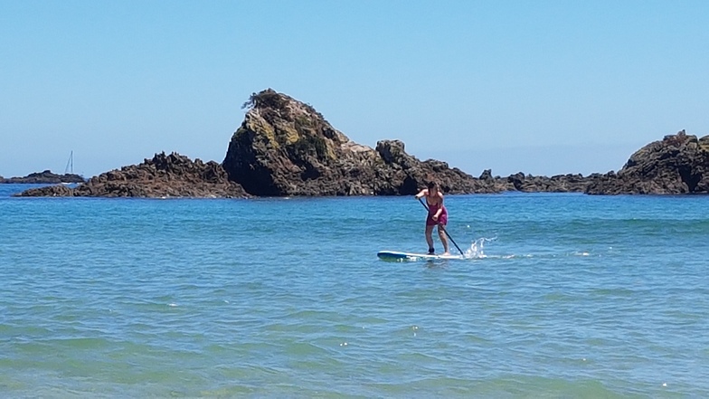 SUP, Tauranga Bay