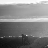 "Silhouette Surfer", Garden City Pier