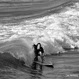 "Surfer Silhouette", Garden City Pier