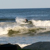 Benny Nadeau at home, photo jim ready, Moody Beach