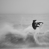 "Sideways Grab", Garden City Pier