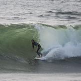 Andres Valdes -  Surfing swell, La Boca Con Con