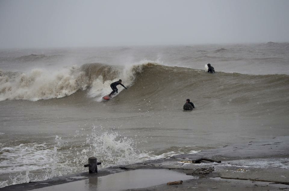 Andrew surfing Bruce, Port Bruce