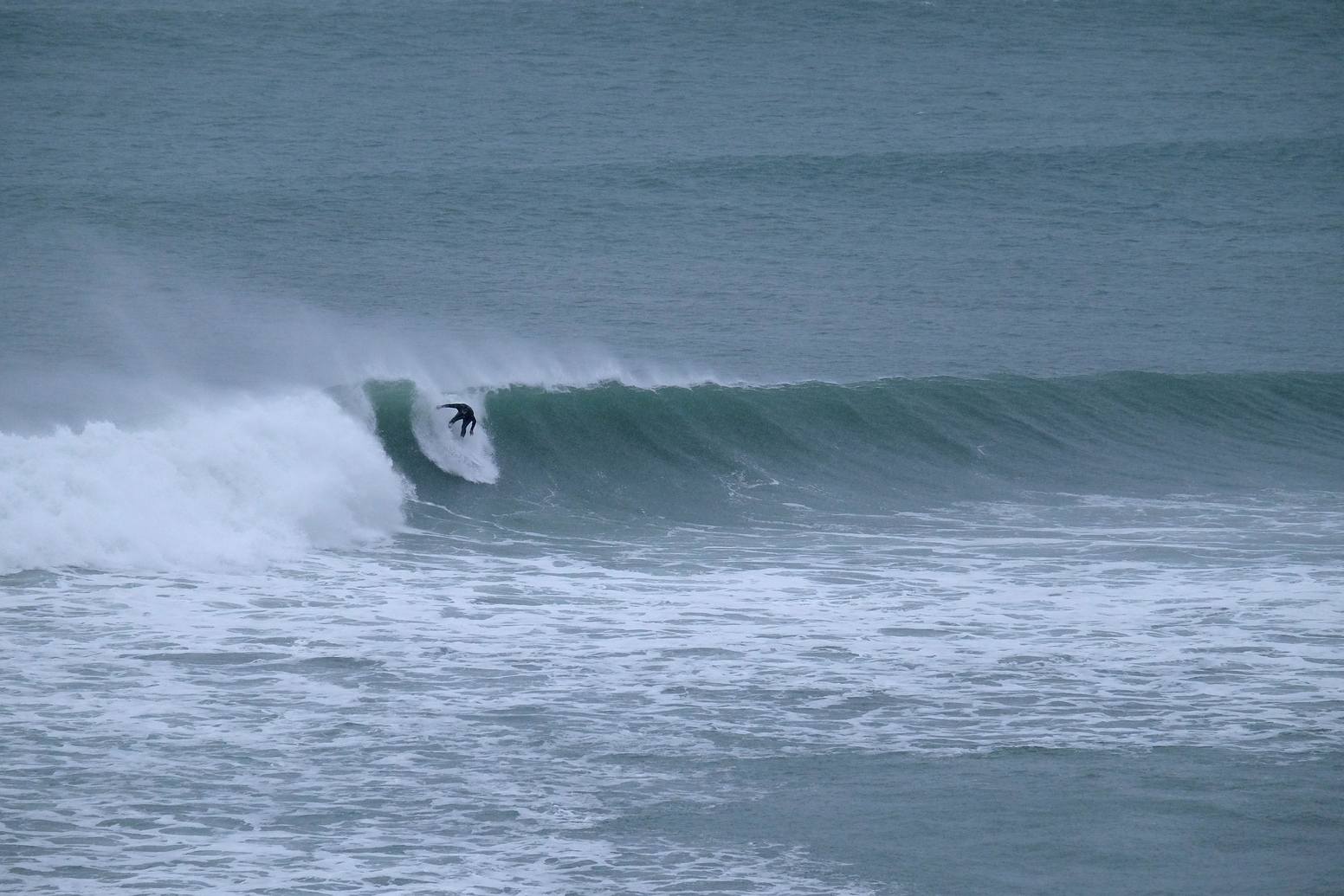 Rob Lewis goes left near Anatori, Anatori River