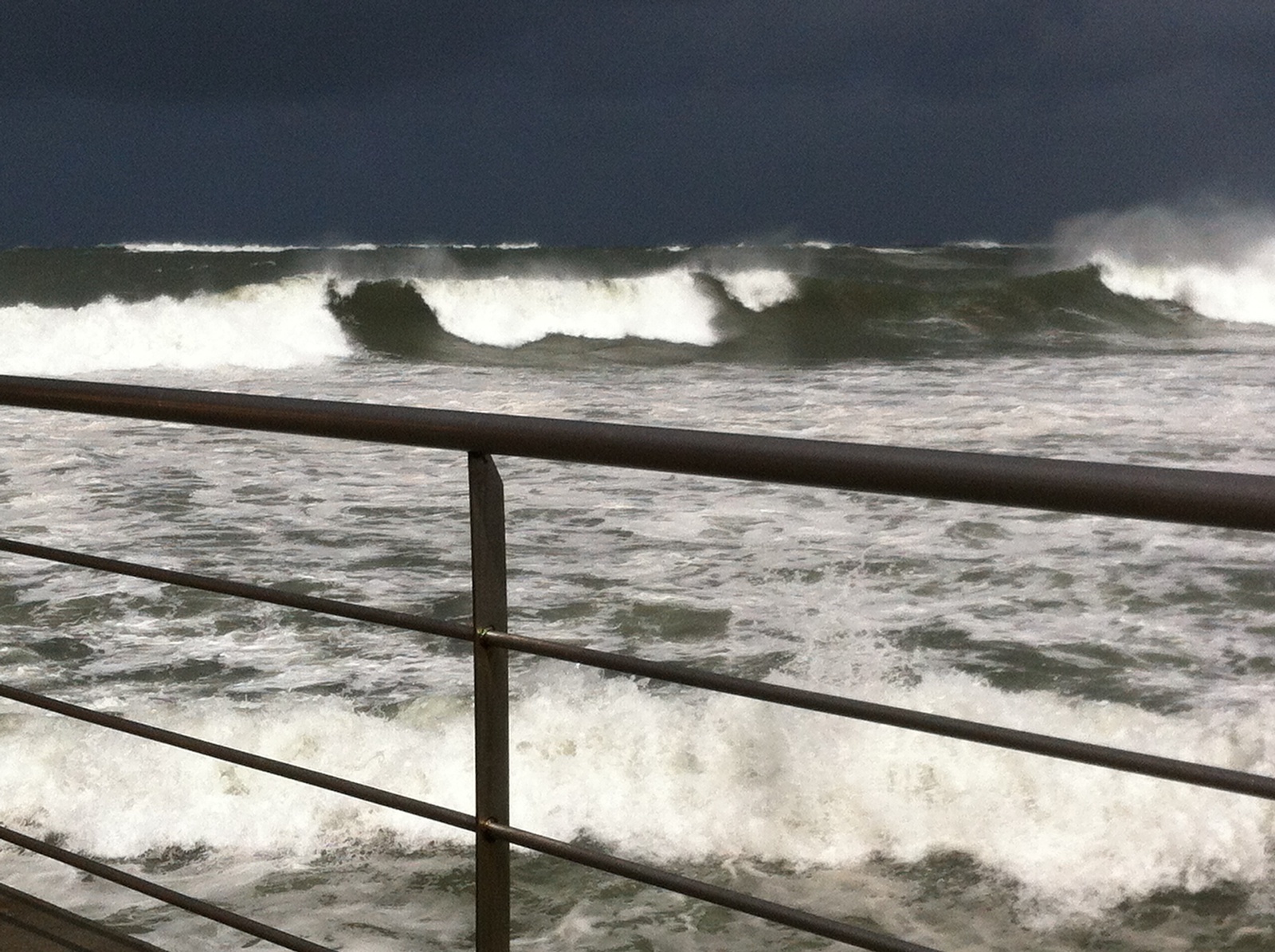 20 feet wave, Playa de San Lorenzo