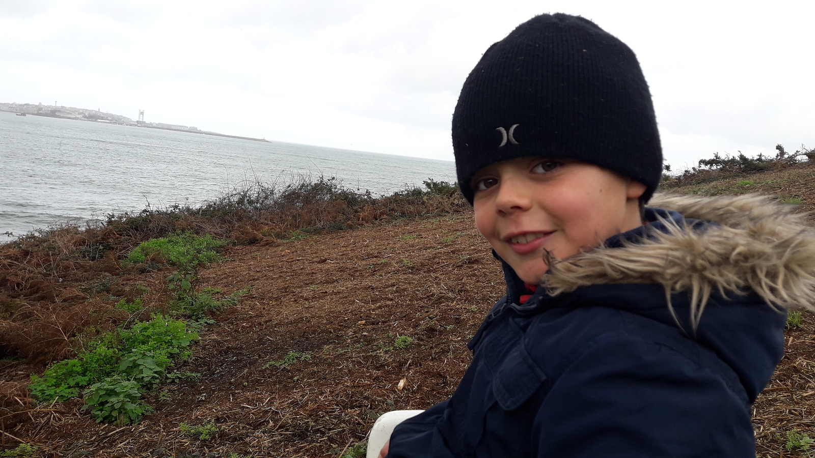 punto secreto ....para ver las olas de basti. ...secreto, Playa de Bastiagueiro