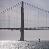 Golden Gate Bridge, Kitesurfing, Fort Point