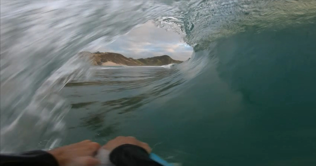 Pitted at Mangawhai, Mangawhai Heads
