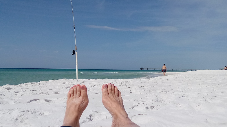 Okaloosa island near anglers, Fort Walton Beach