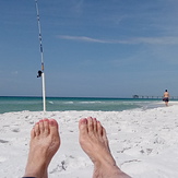 Okaloosa island near anglers, Fort Walton Beach